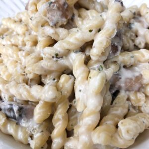 creamy boursin gemelli pasta